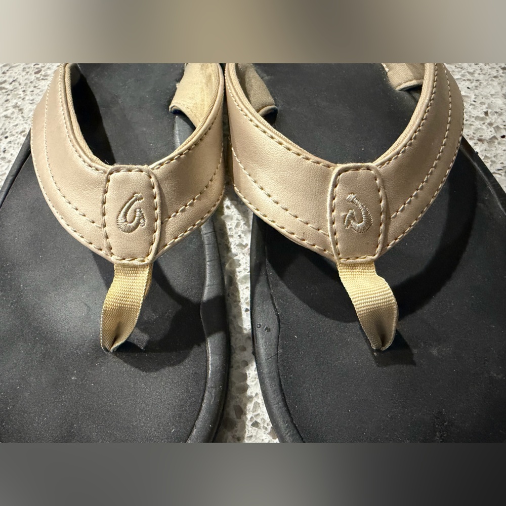 Olukai Classic Ohana flip flop champagne gold - Picture 2 of 8